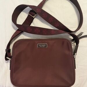 Kate Spade Crossbody Bag in Maroon